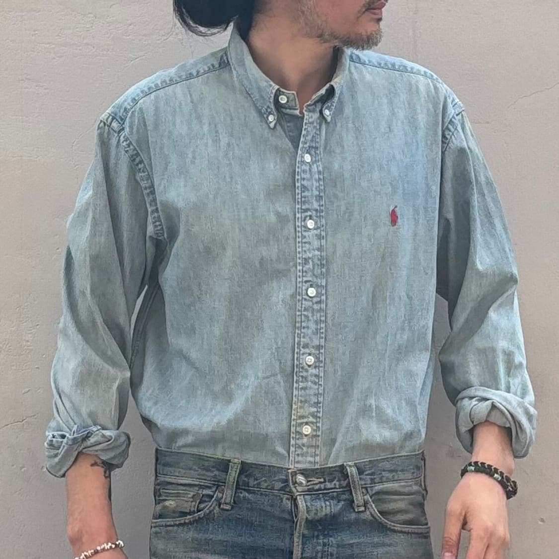 올드 폴로 랄프로렌 데님 셔츠 상품이미지8