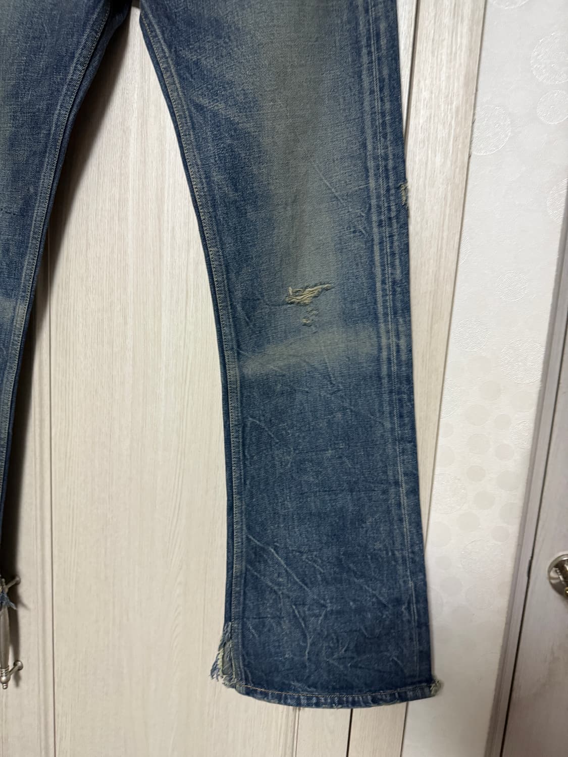[30] 앙팡 리쉬 데프리메 ERD Only Son 플레어 데님 팬츠 상품이미지7