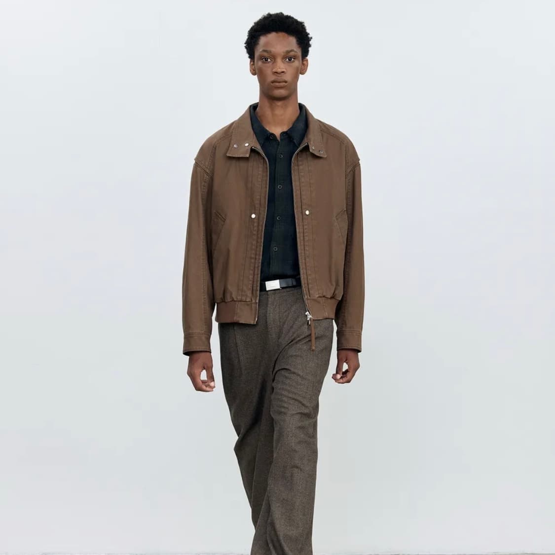 [인사일런스] 워시드 아스트로 자켓 BROWN_L 상품이미지8