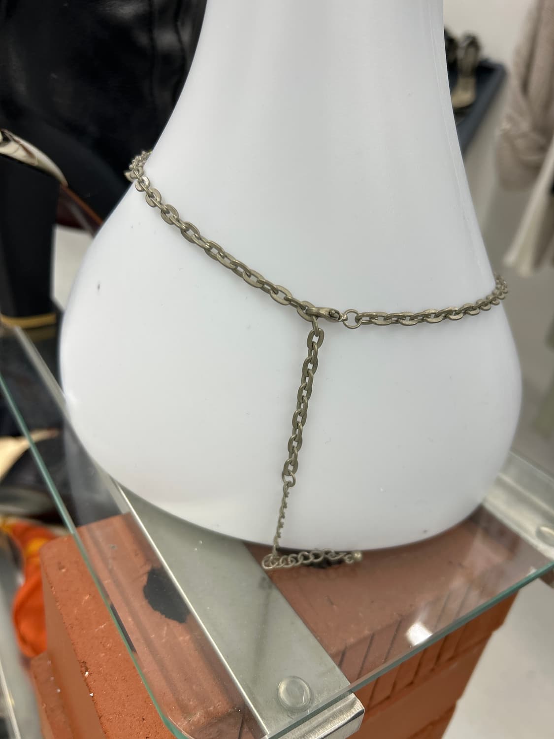 네온포인트 실버체인목걸이 상품이미지3