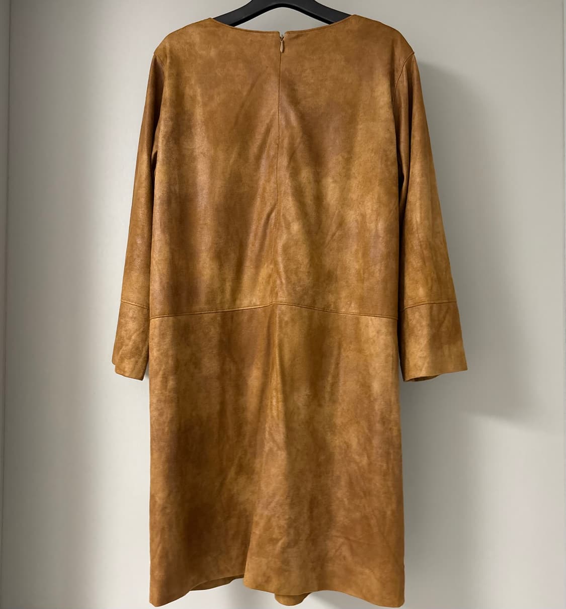 Scene deux paris brown suede one-piece 상품이미지4