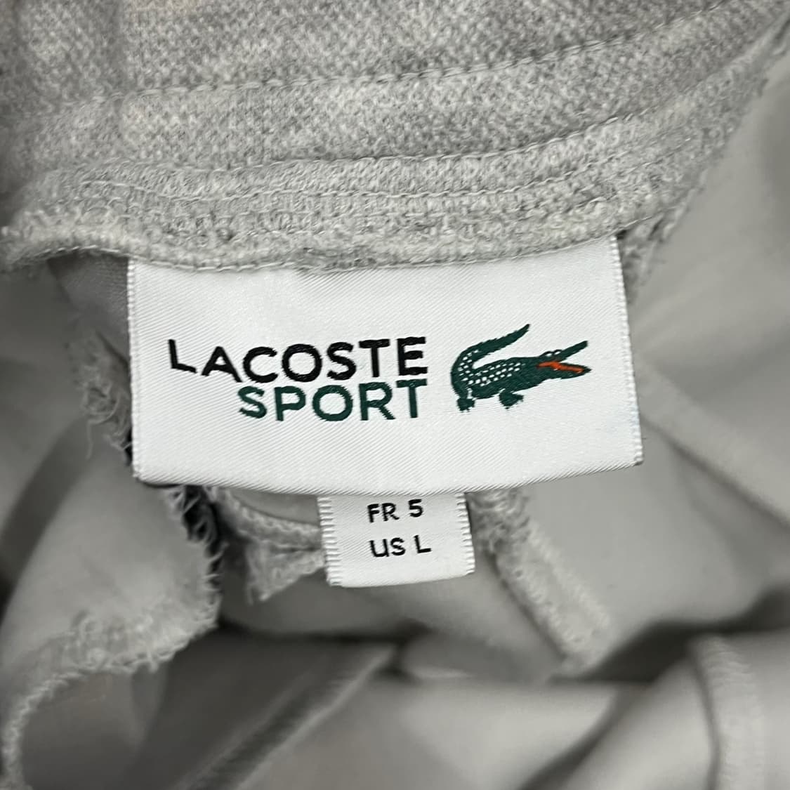[정품/L] 라코스테 회색 트레이닝 바지 b17 상품이미지4