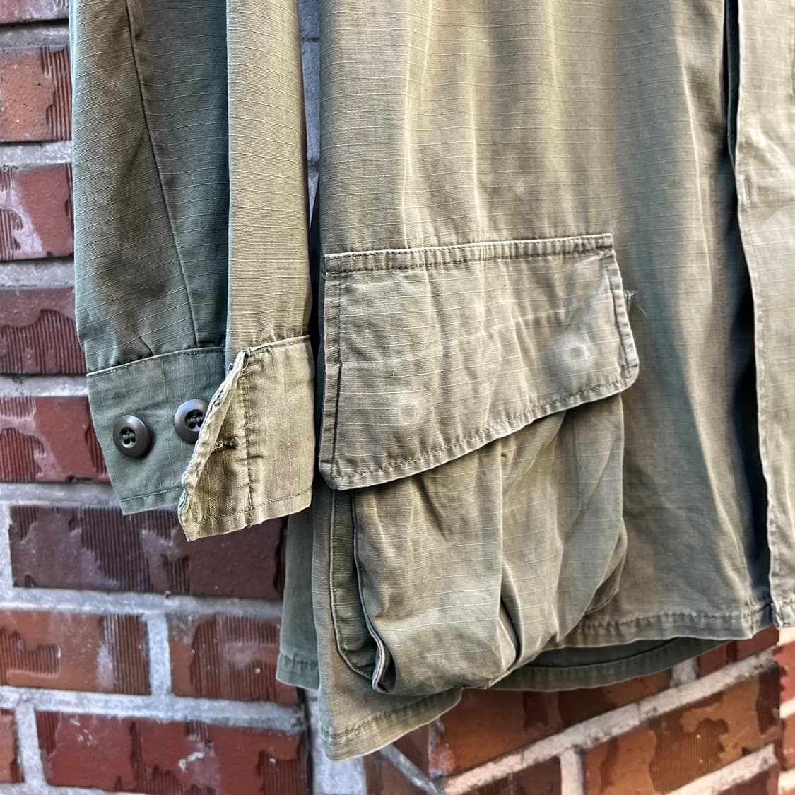 60s 오리지날 미군 정글퍼티그 자켓 (M/L) 상품이미지3