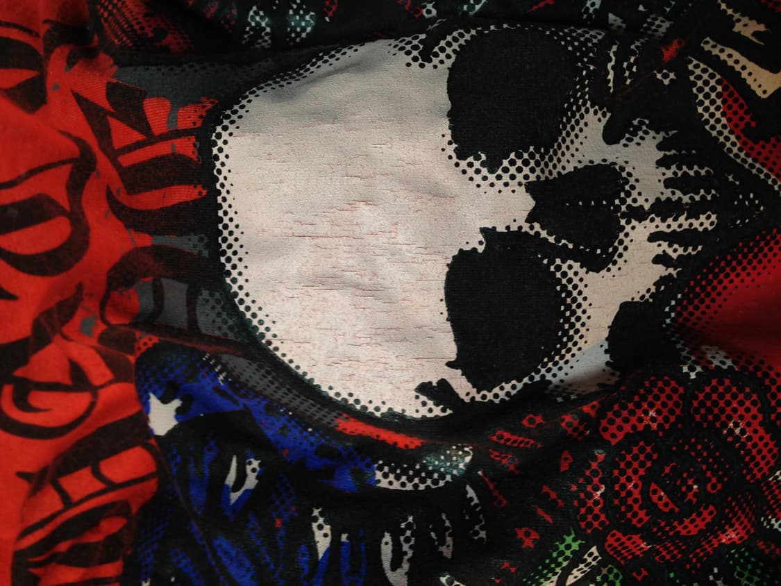 00s 해골 반팔티 상품이미지4