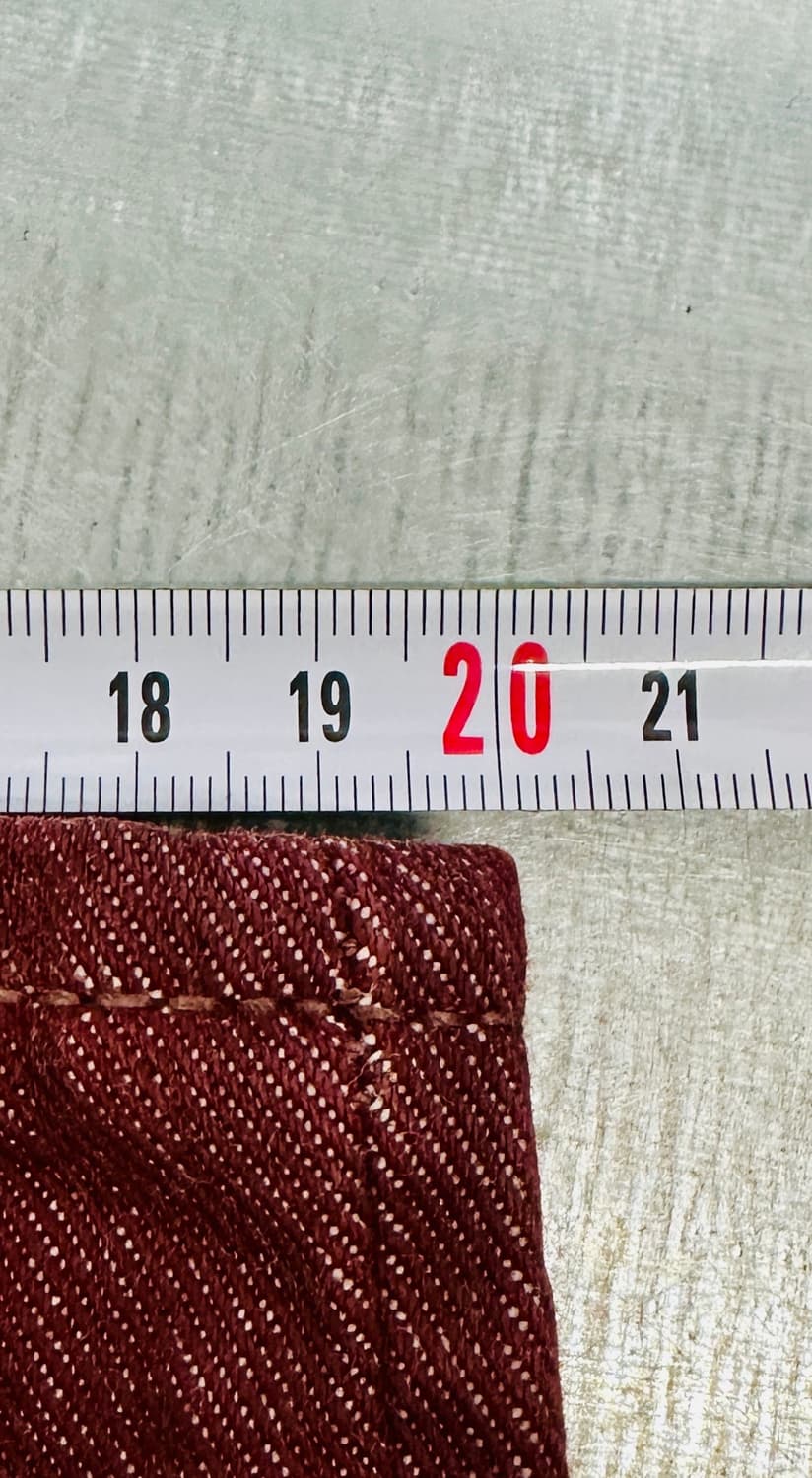 RRL 더블알엘 슬림핏 셀비지 데님 32-30 신품급 올드 모델 상품이미지8