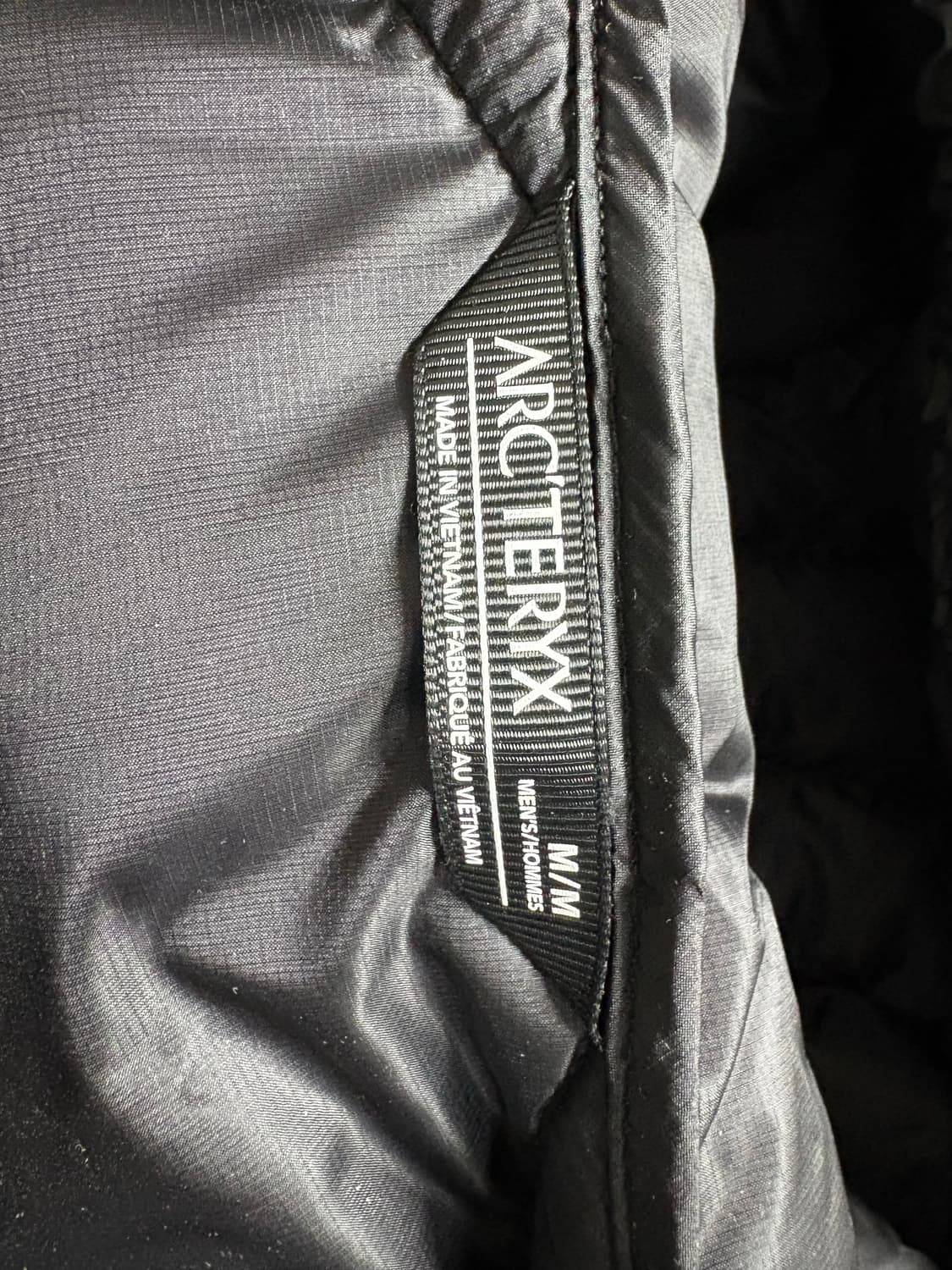 아크테릭스 세륨 후디 블랙 m 상품이미지6