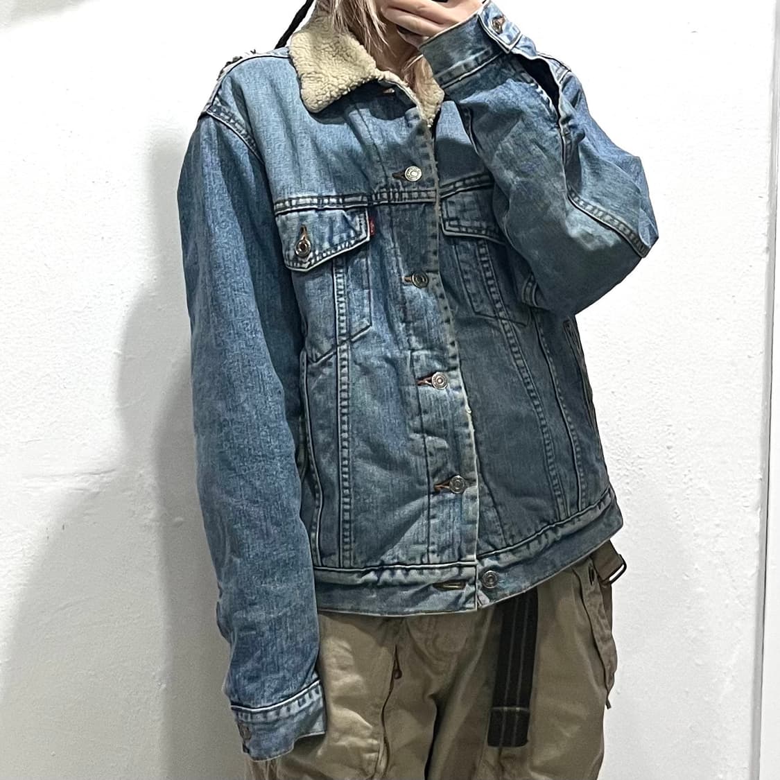 리바이스 70520 세르파 데님자켓 상품이미지1