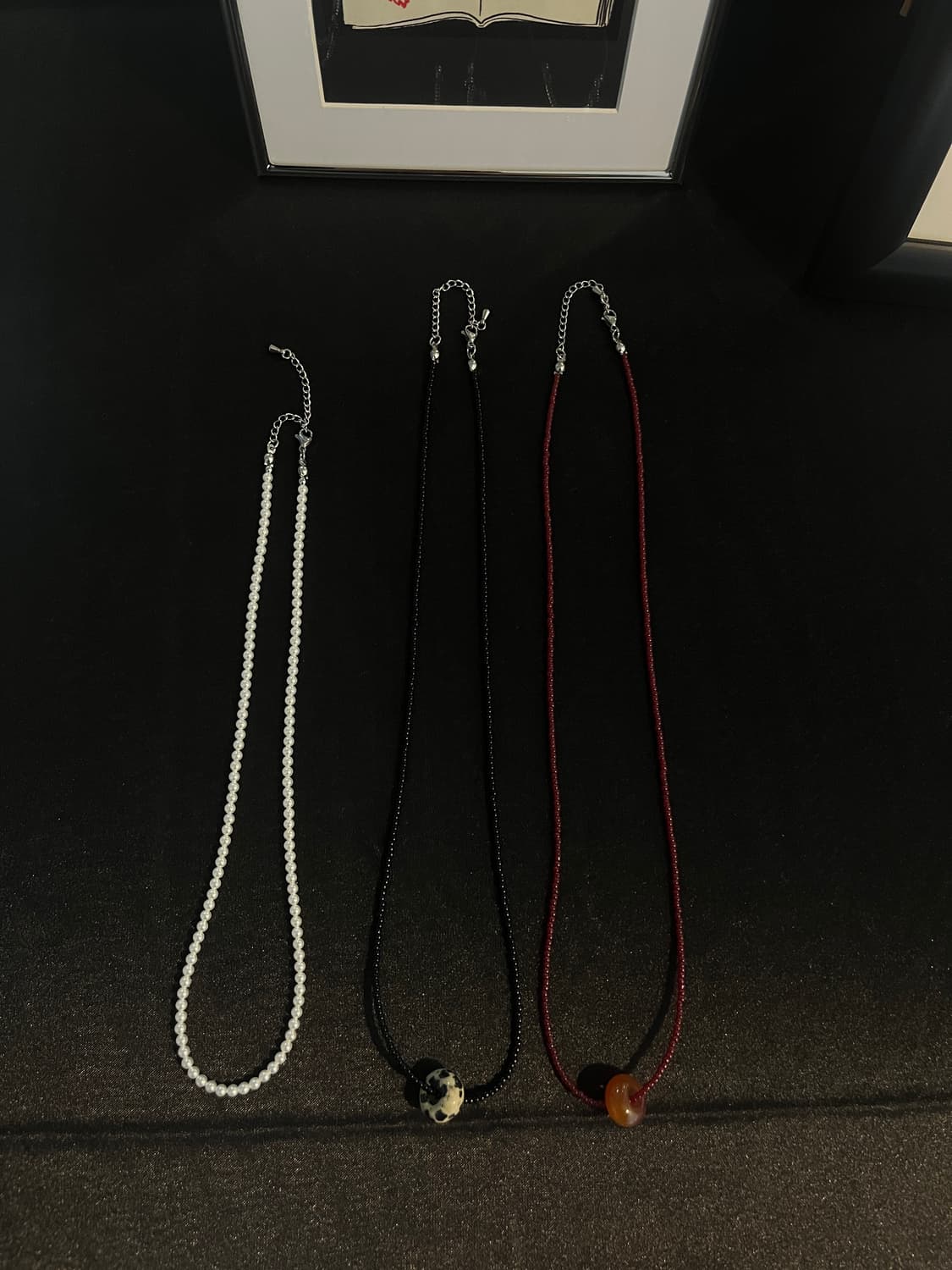 [Handmade] Rustic 비즈 목걸이 상품이미지1