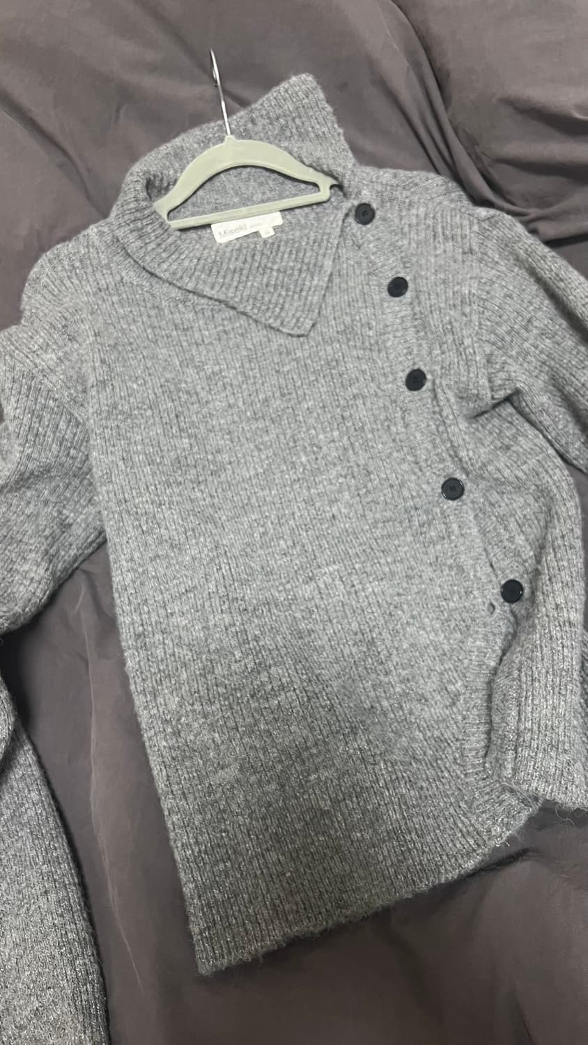 미세키서울 그레이 니트 상품이미지2