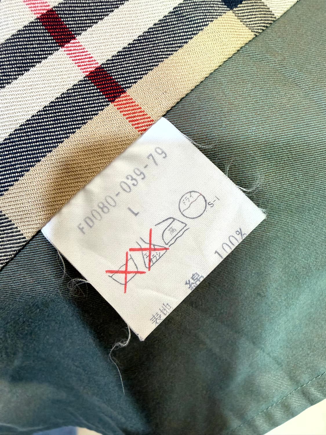 90's Burberrys 버버리 코트 상품이미지6