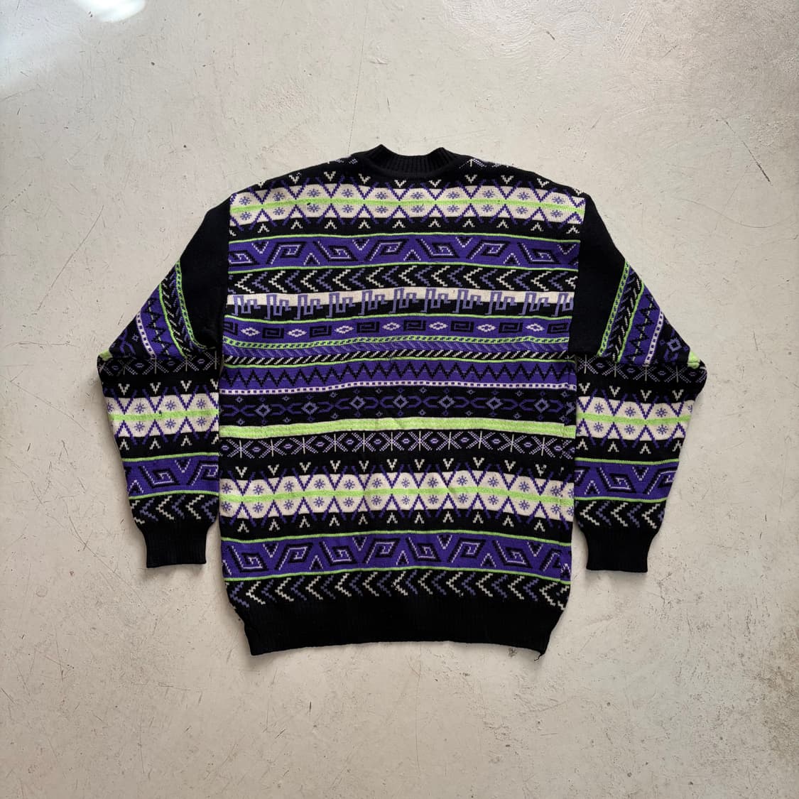 90s Capello 캐나다 빈티지 헤비 니트 스웨터 XL 상품이미지8