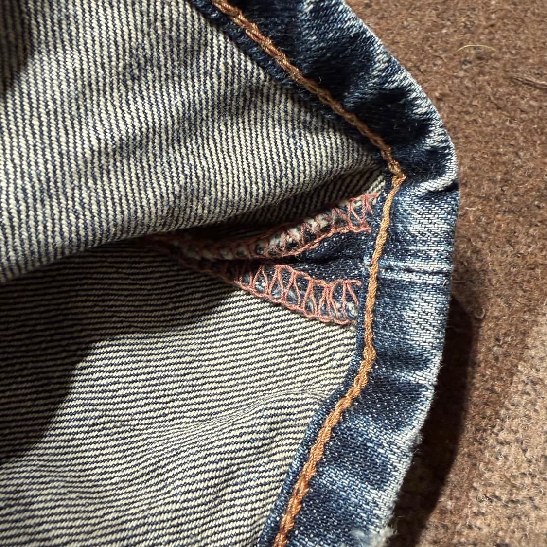 리바이스 502 웨스턴 스터드 데님 팬츠 34 상품이미지7