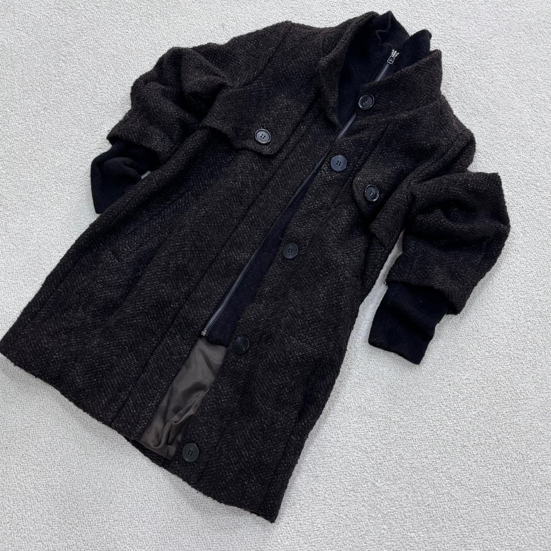 S BNX 여성 울 헤링본 코트 자켓 0325E 상품이미지1