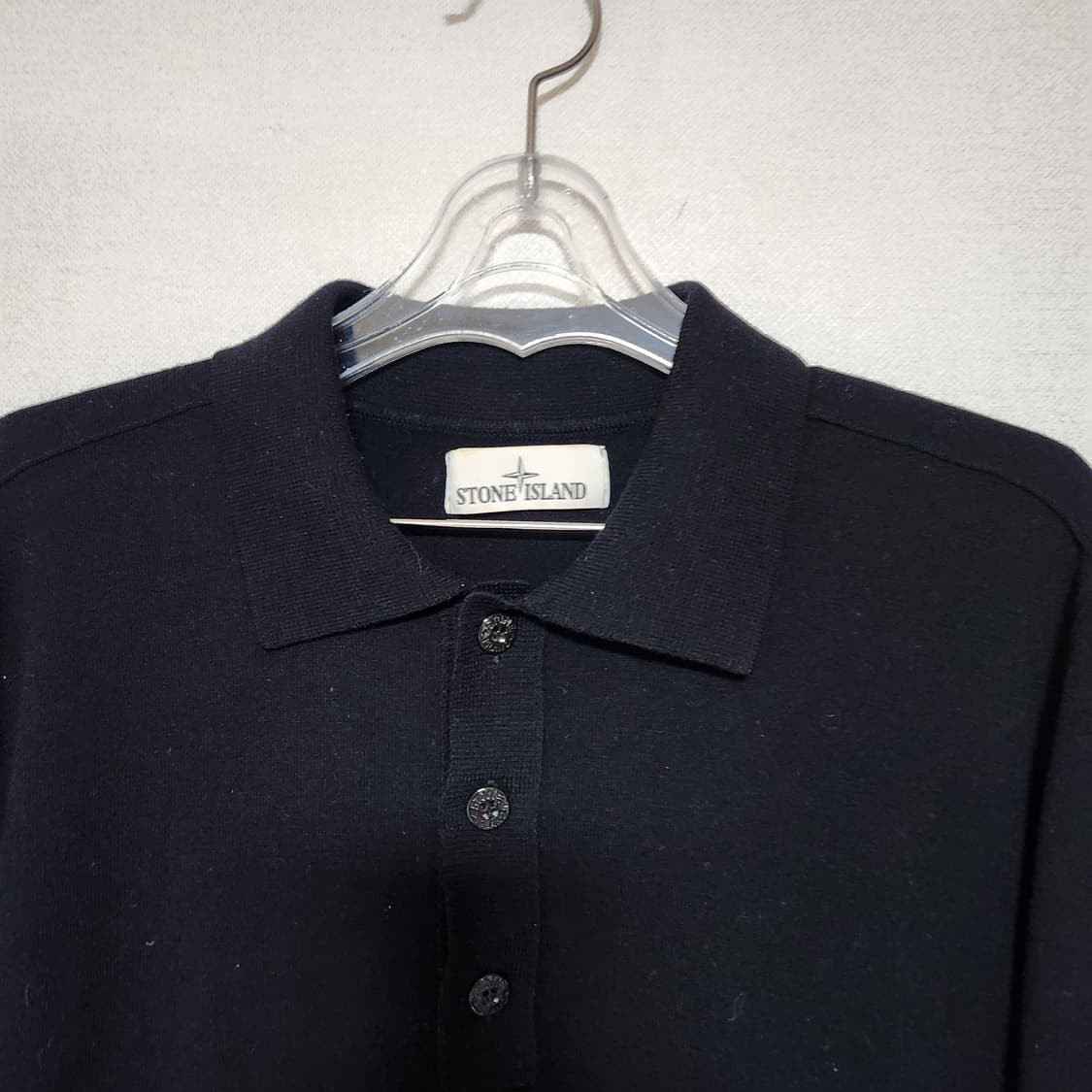 스톤아일랜드 카라 니트 남L 상품이미지3