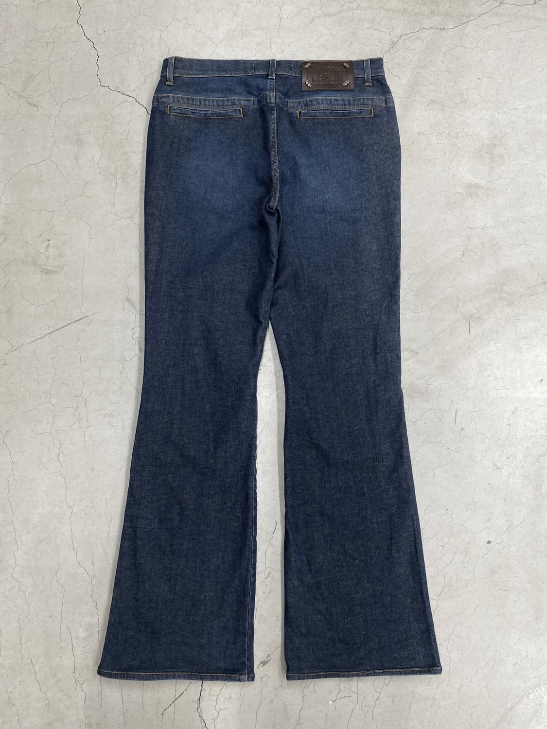 저스트 카발리 패널 데님 플레어 팬츠 상품이미지5