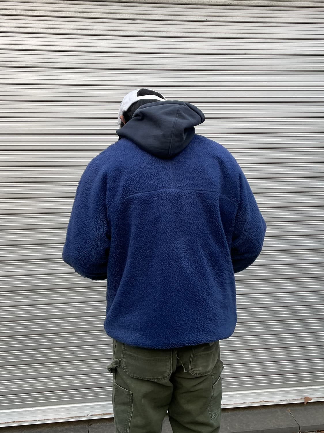 90s Patagonia  Retro-X Pile P.E.F Navy 상품이미지6