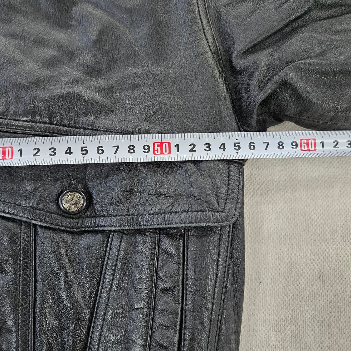 [95] 빈티지 항공 A2  무스탕 블루종 소가죽 자켓 0120Y2 상품이미지8