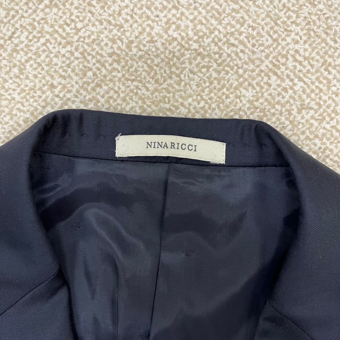 [100] 니나리치 고급라인 모 블레이저 정장 자켓 네이비 3942 상품이미지7