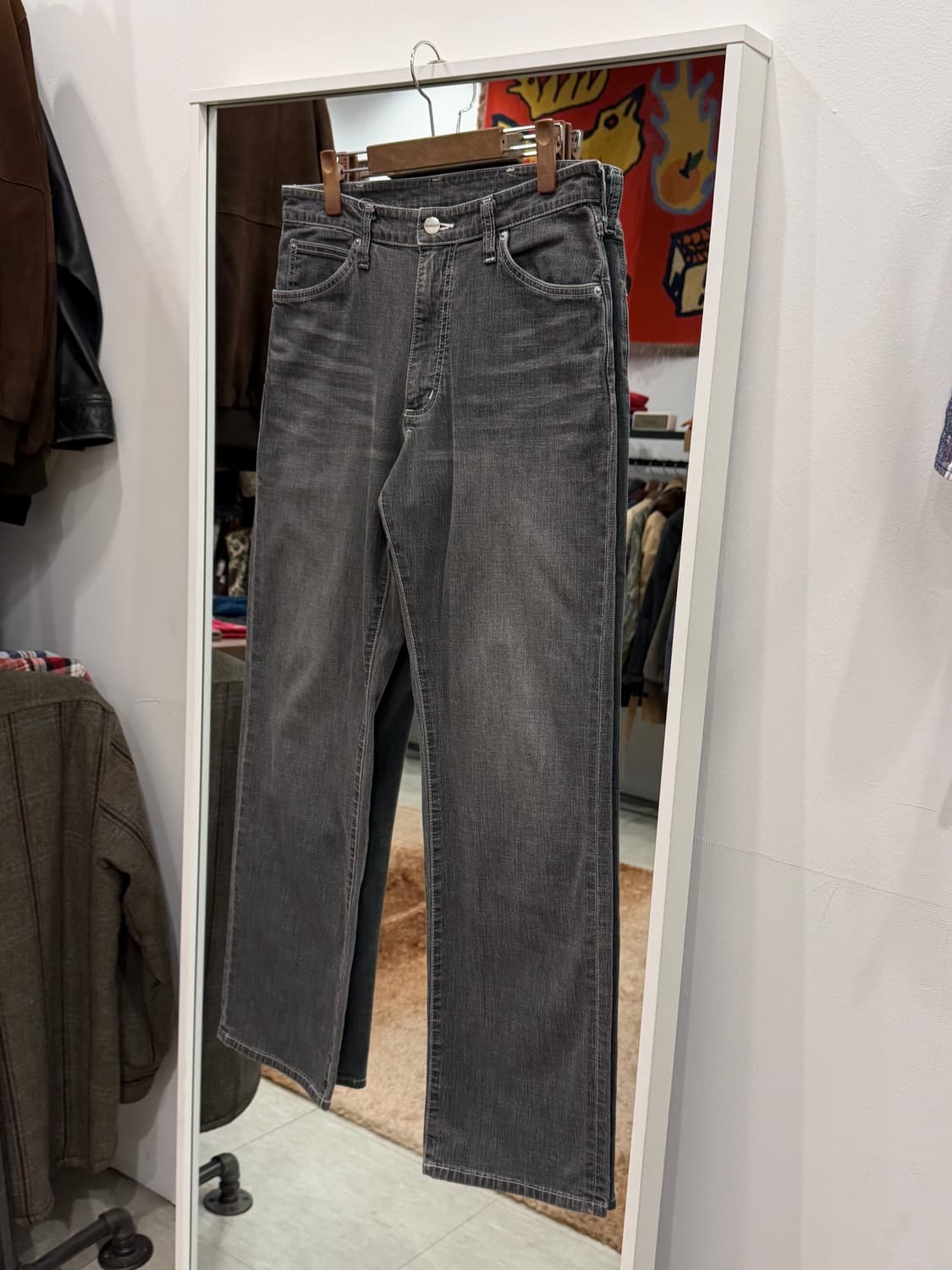 Wrangler 랭글러 흑청 데님 팬츠 (31inch) 상품이미지1