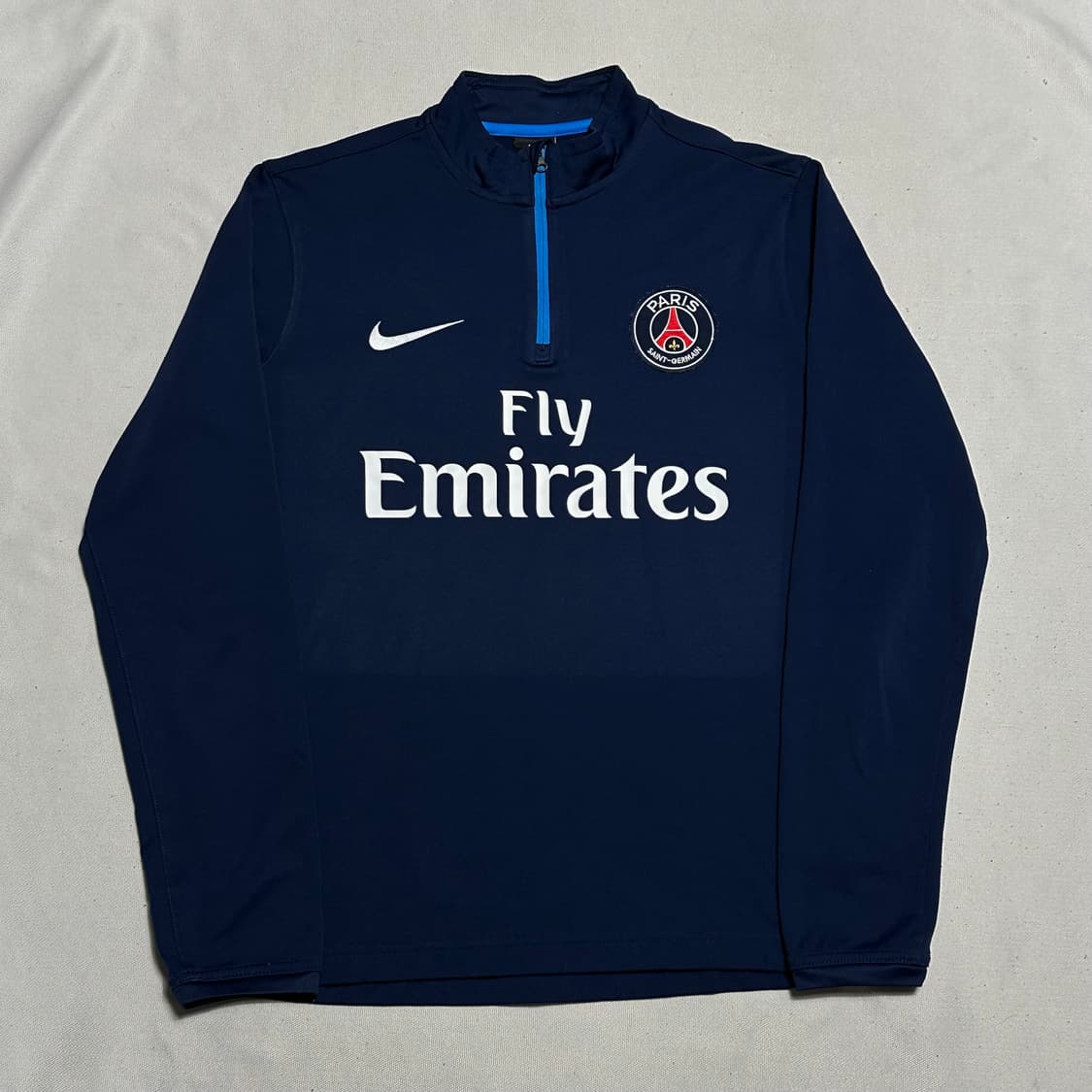 L 나이키 파리 생제르맹 17-18 시즌 네이비 트레이닝 탑 상품이미지2