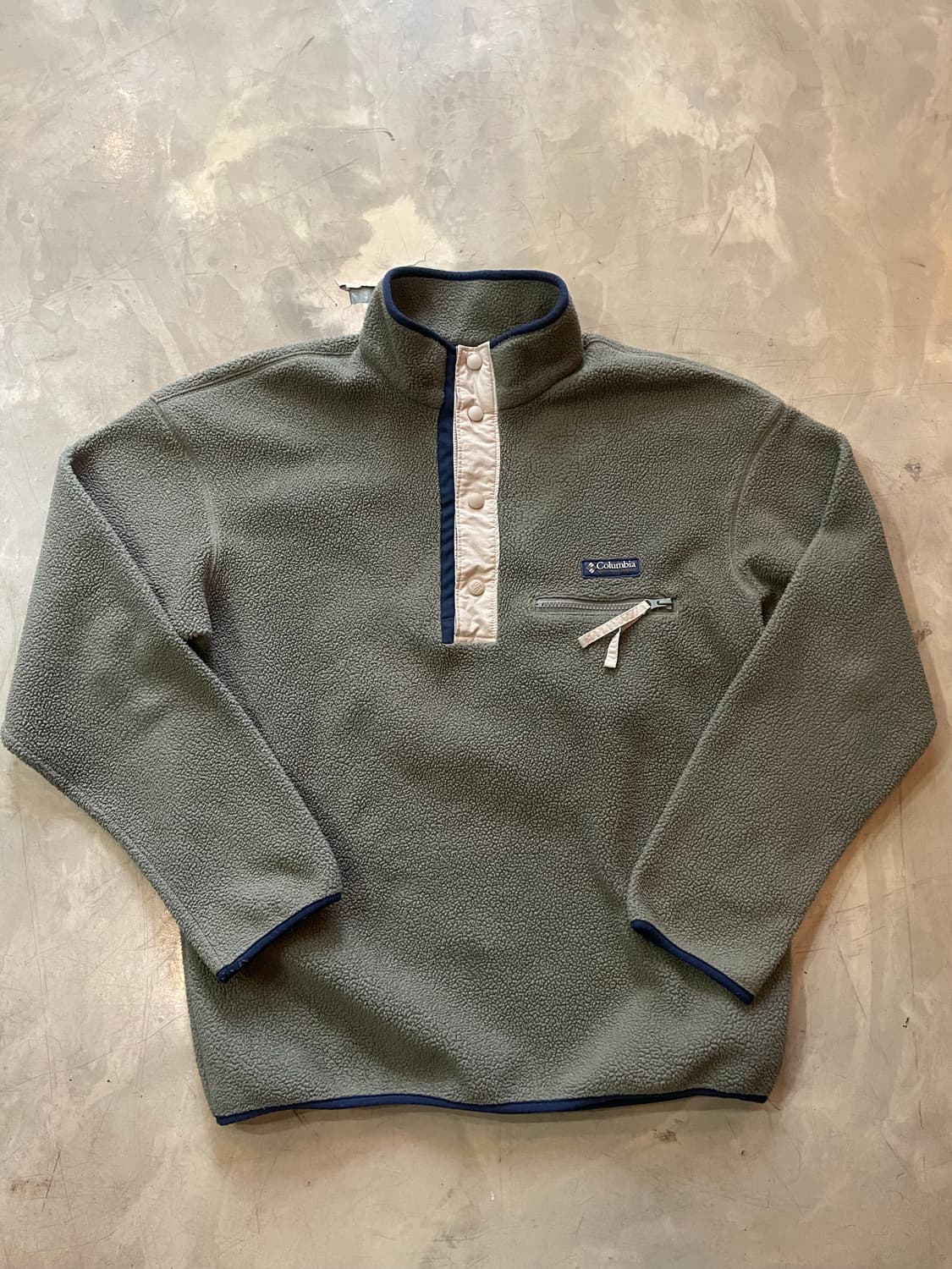 Columbia 컬럼비아 하프 스냅 플리스 M 상품이미지4