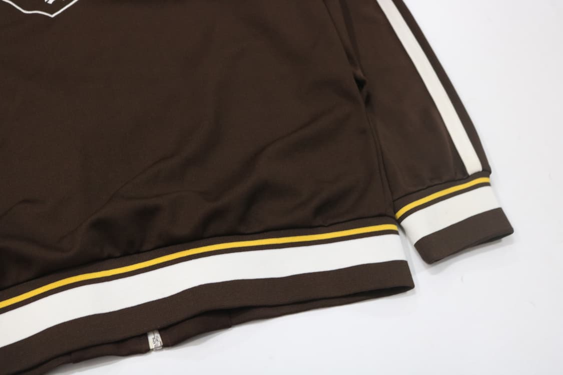 브루클린 인더스트리 빈티지 브라운 사이드라인 트랙탑 (L) 상품이미지5