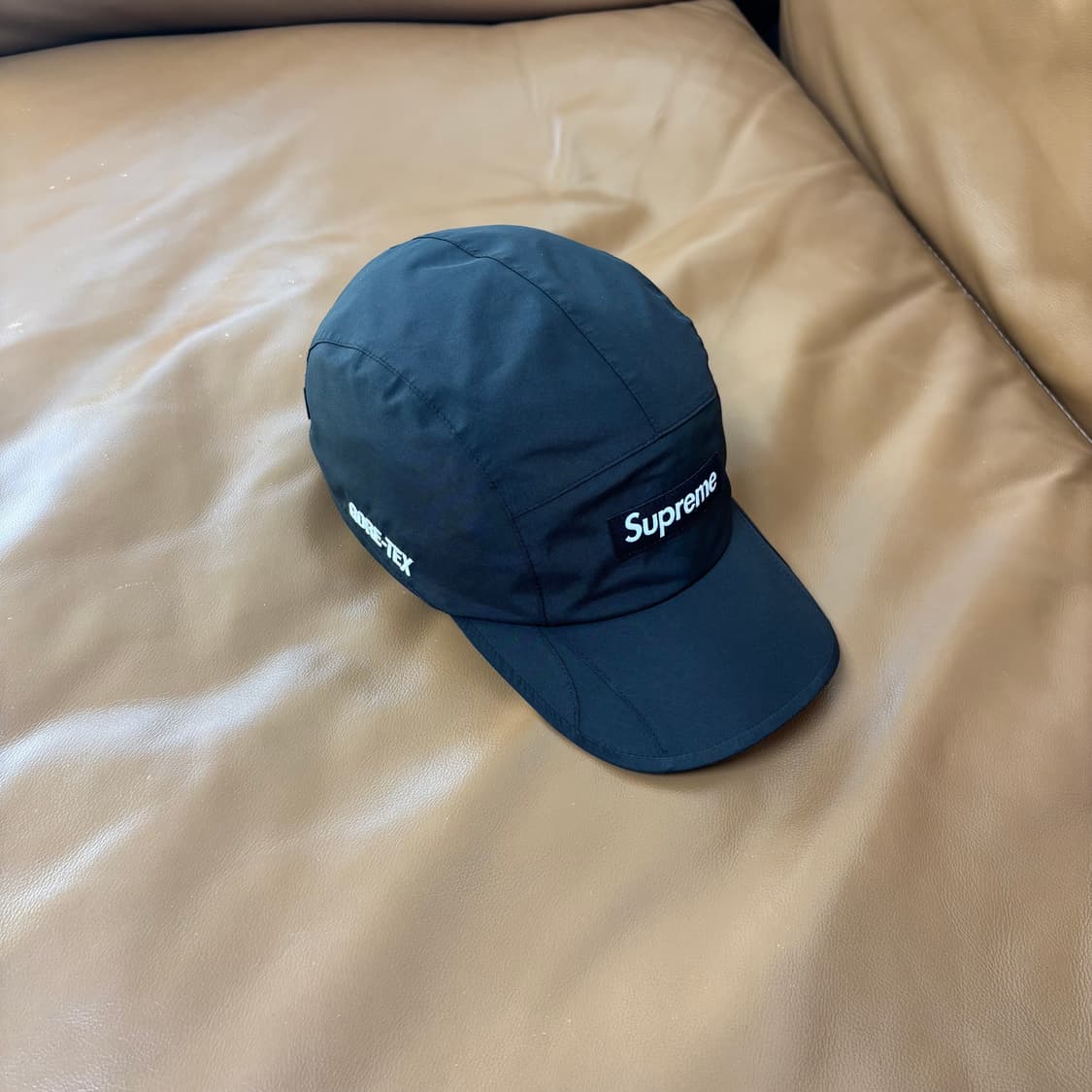 Supreme 슈프림 22ss 팩라이트 고어텍스 블랙 캠프캡 모자 상품이미지1