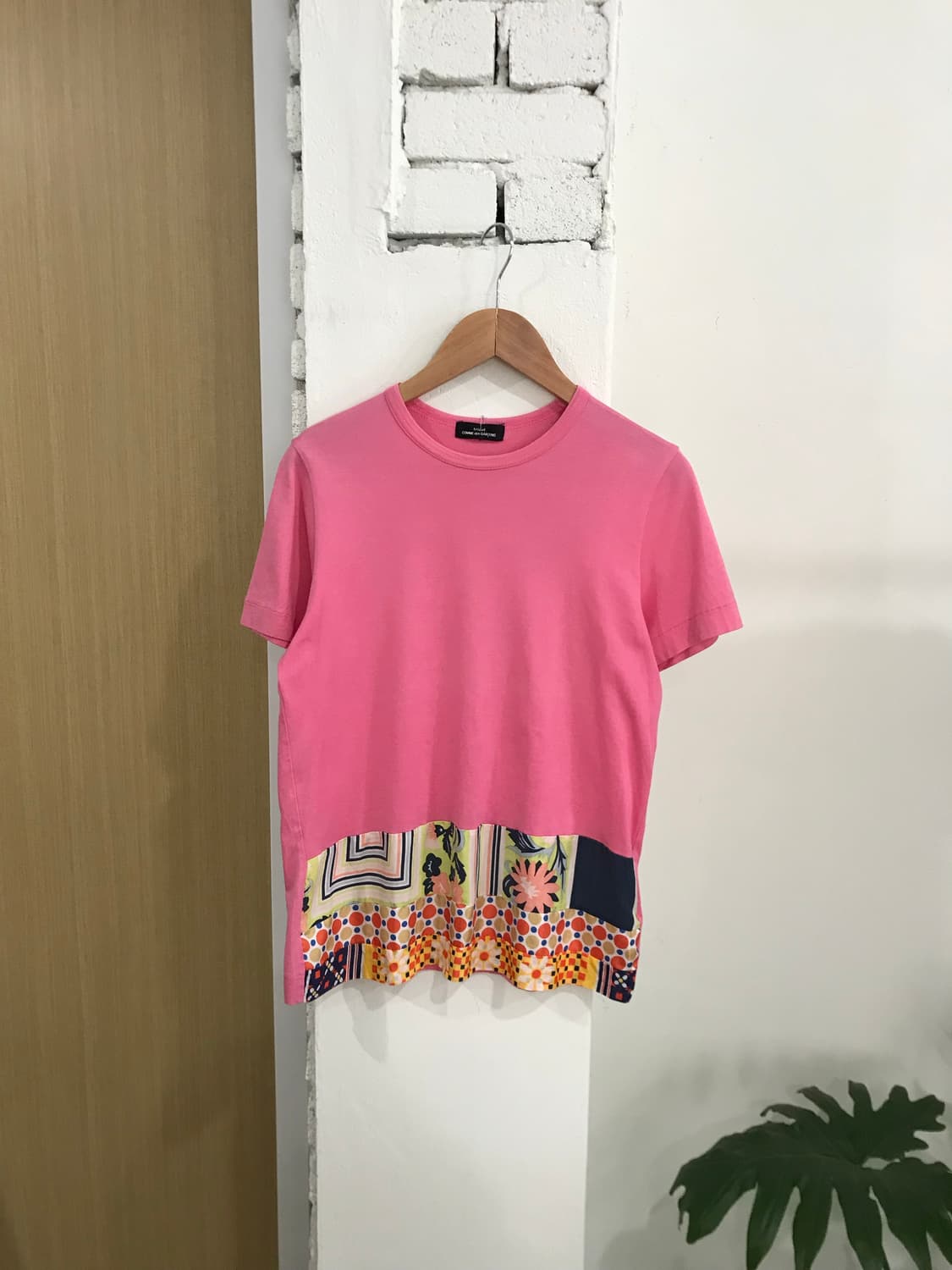 트리콧 꼼데가르송 패치 반팔  상품이미지4