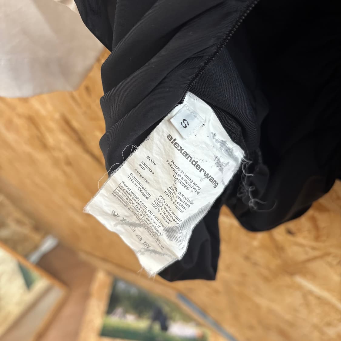 알렉산더왕 블랙 셔링 티셔츠 상품이미지9
