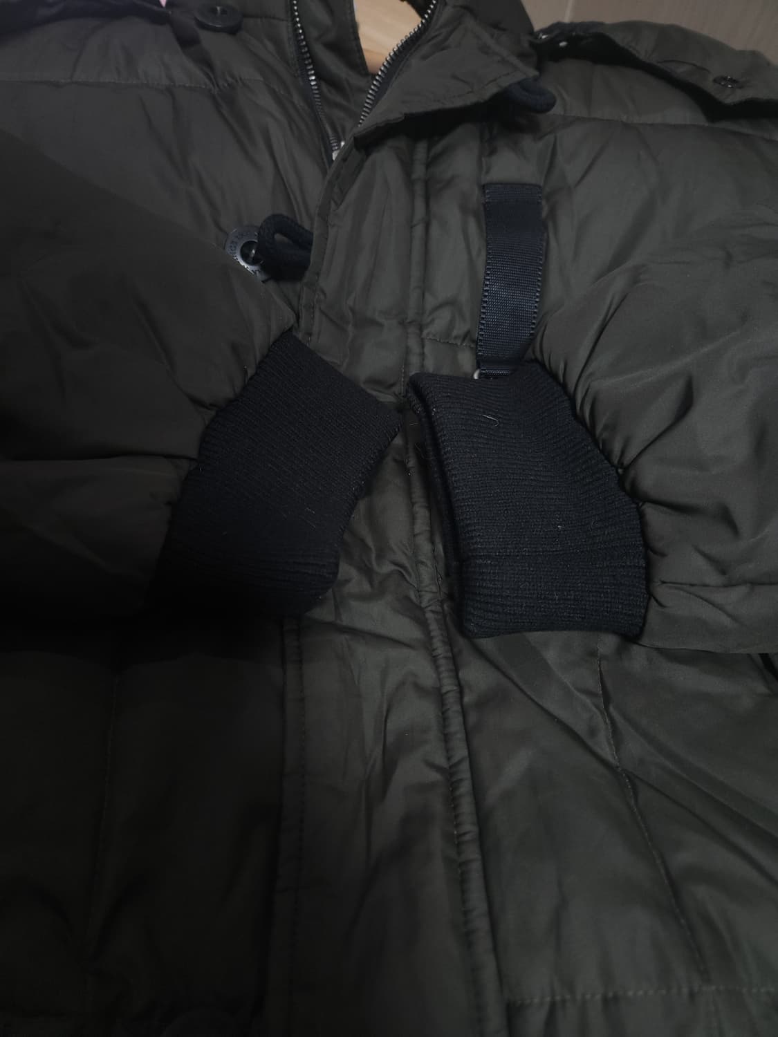 스노우피크 오리털 숏패딩 점퍼, L 상품이미지5