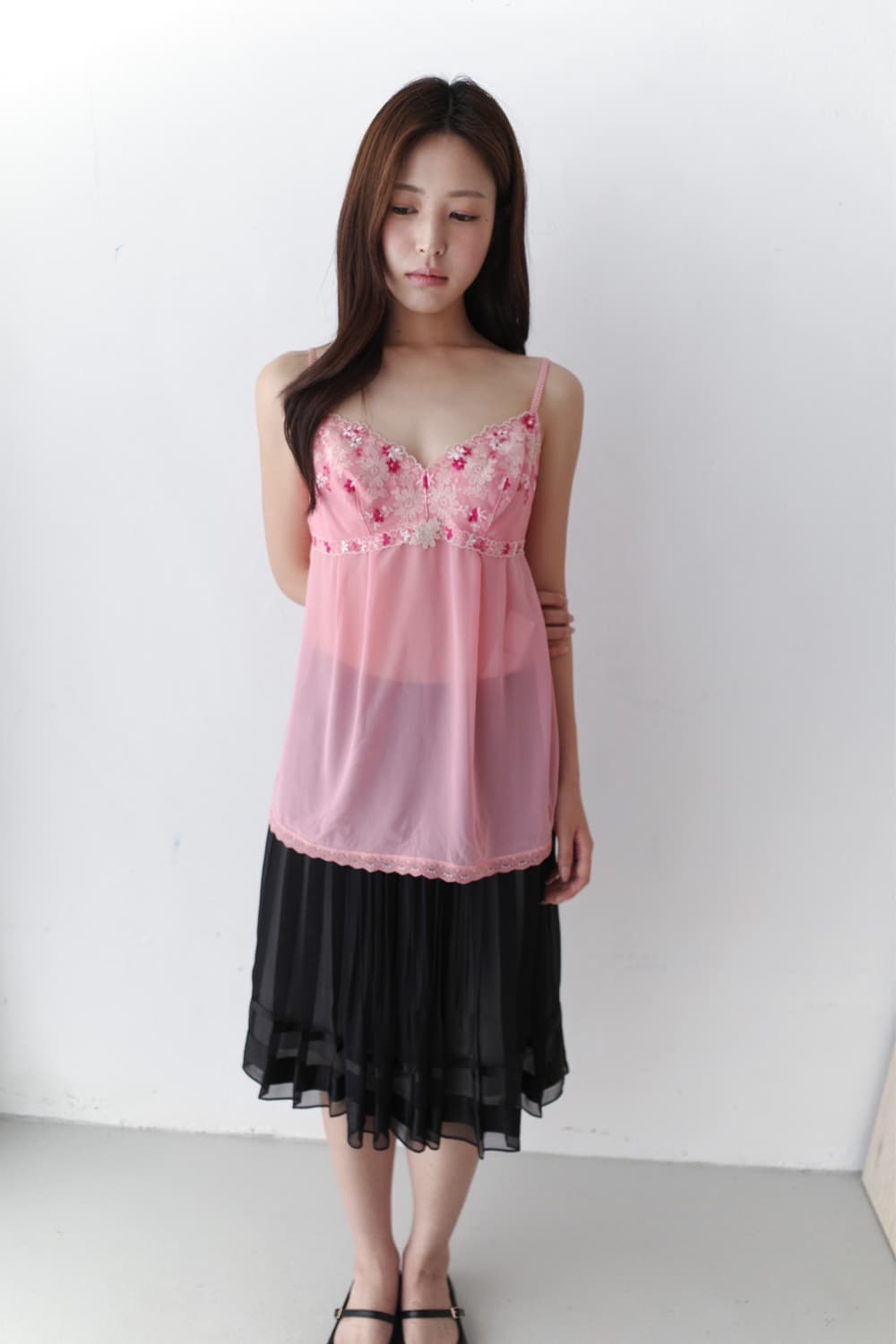 lace sleeveless  상품이미지4