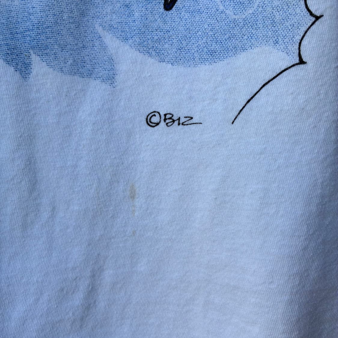 90's Vintage French Ski Cartoon Tee 상품이미지5
