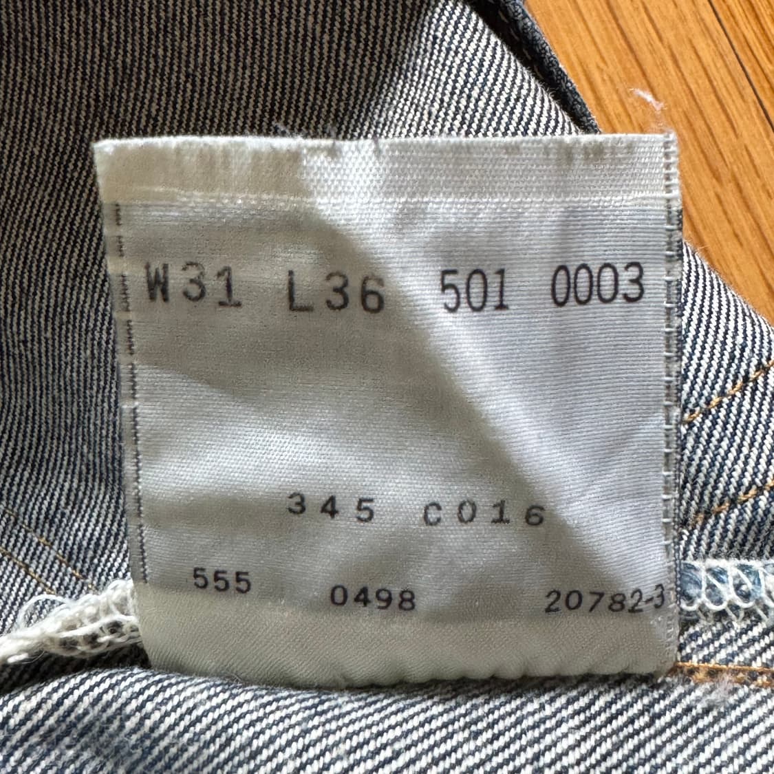 90’s Levi’s USA made 501XX 사이즈31 상품이미지5