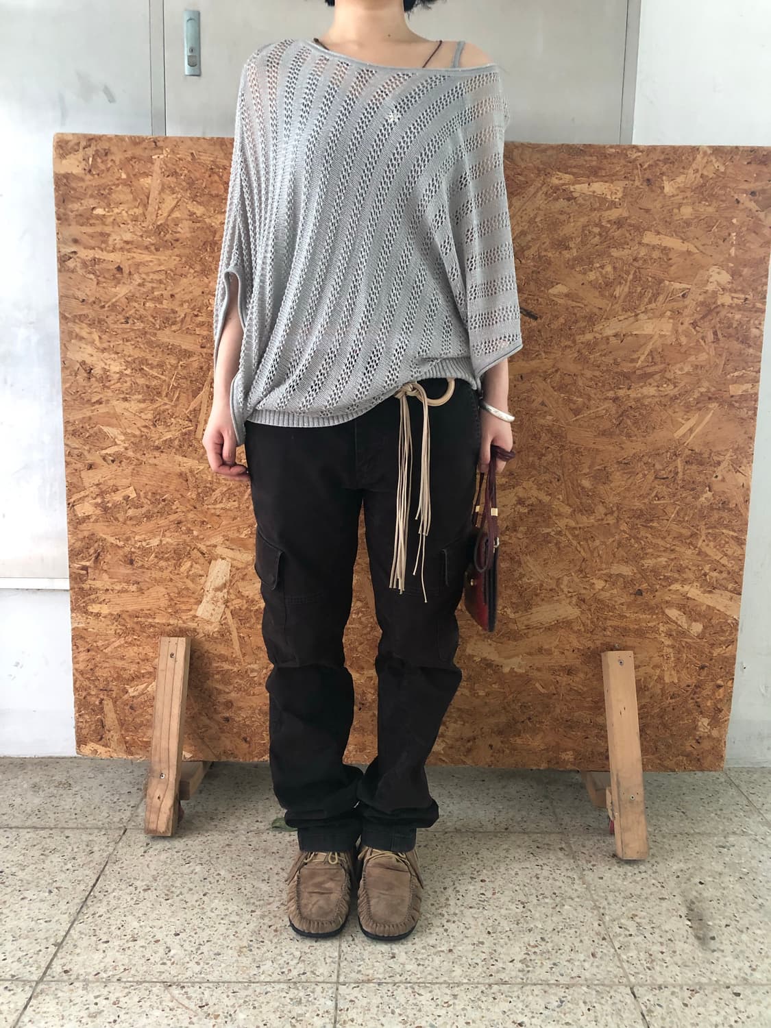 mesh knit top 상품이미지5