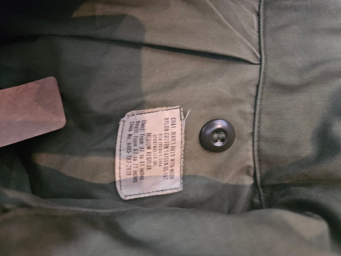 60s m65 field jacket 필드자켓 M-R 상품이미지3