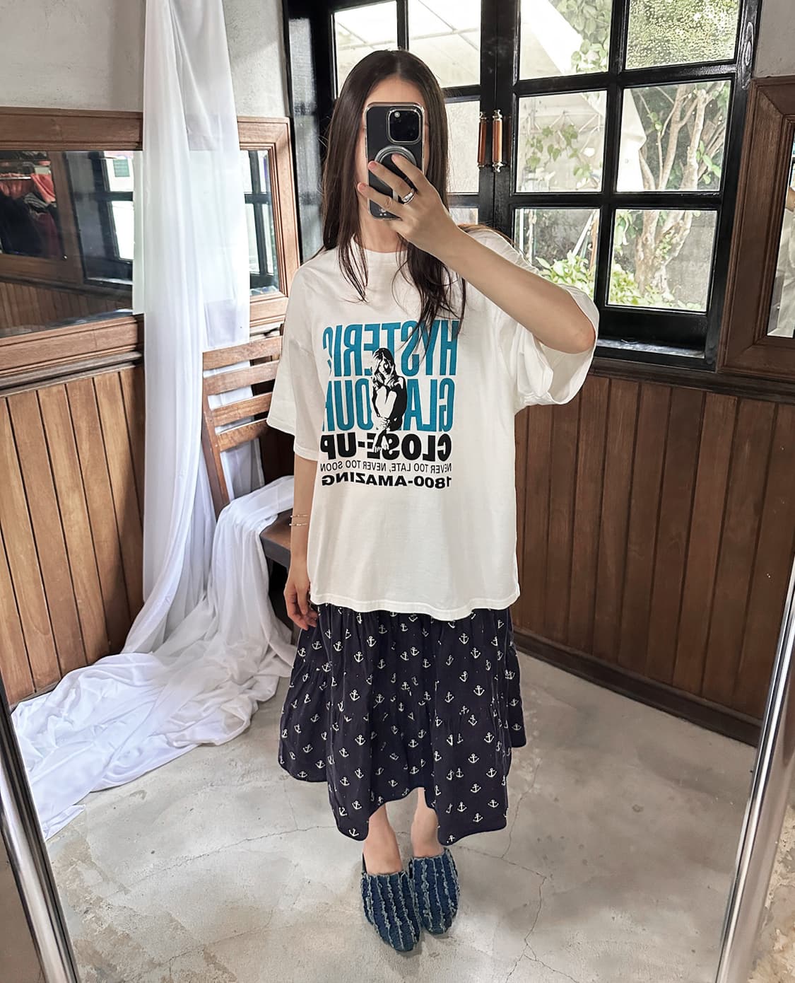 ENGINEERED GARMENTS marine pattern skirt 상품이미지5