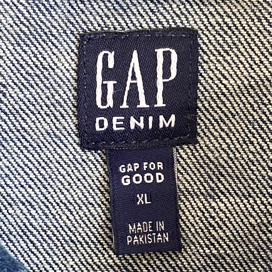 GAP DENIM "GAP FOR GOOD" 워싱 데님 자켓 상품이미지2