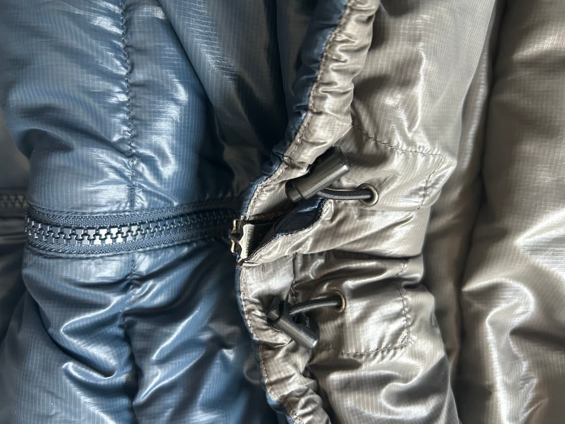 몽벨 알파인 경량패딩 스모키블루 상품이미지7