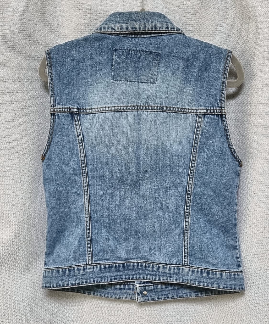 데님 베스트 청조끼 자켓 상품이미지3