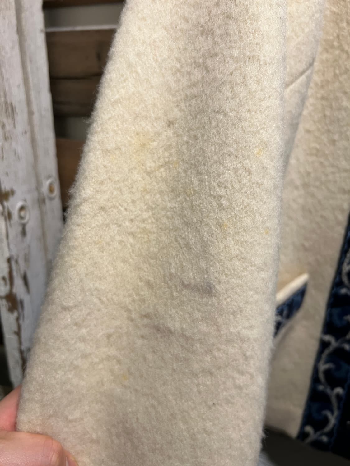 [M]90's 유로 빈티지 페르시안 울 코트 상품이미지5