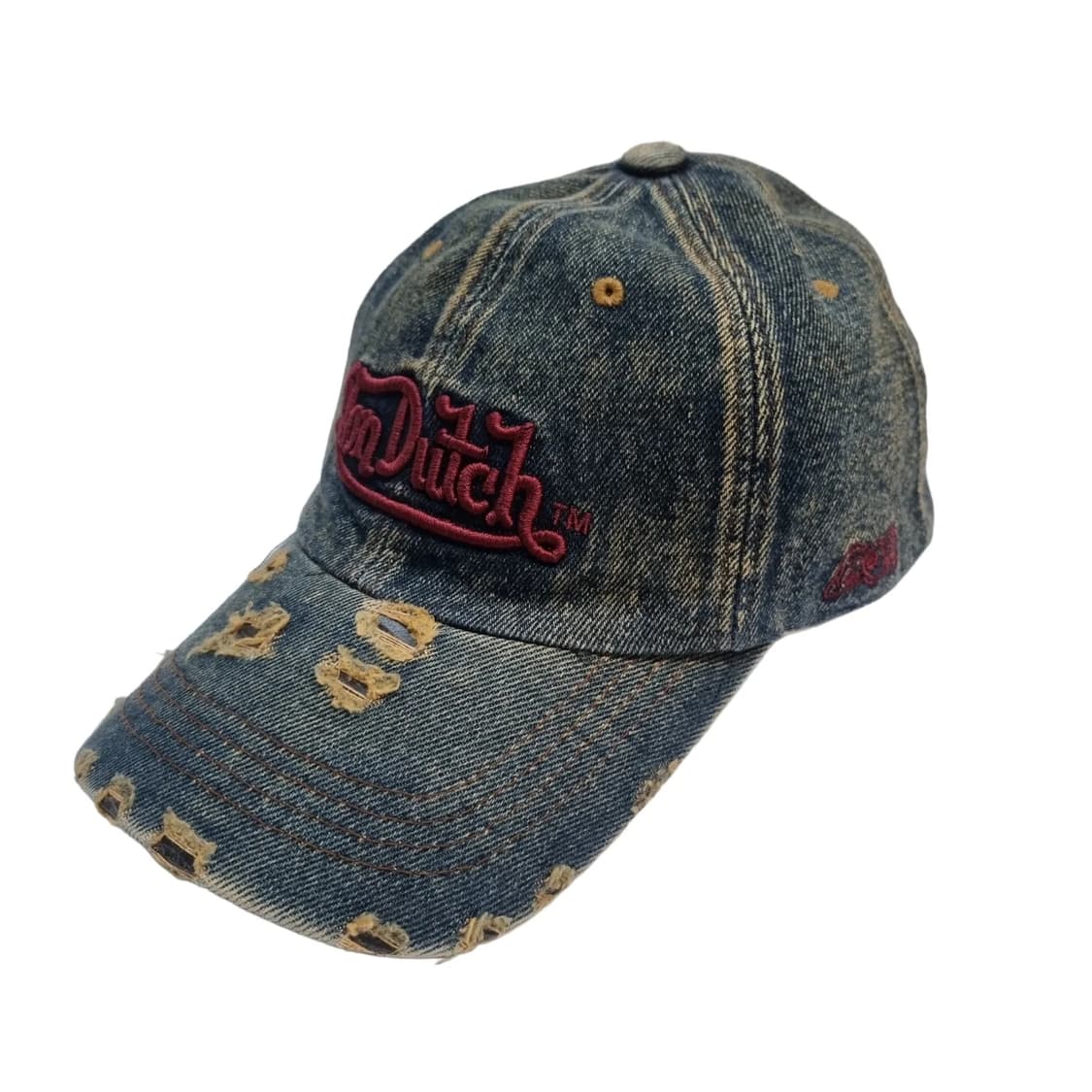 [Vondutch] 빈티지 본더치 대님 볼캡 상품이미지3