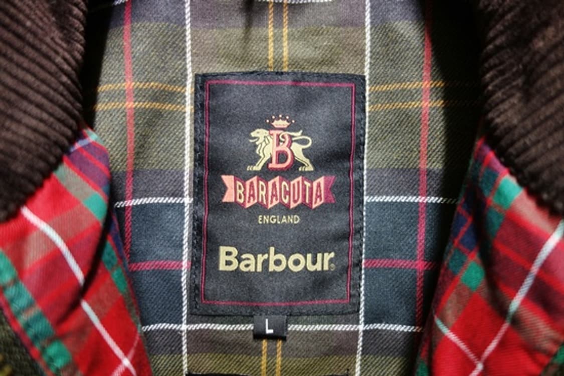 바버 x 바라쿠타 Baracuta Porton 왁스 자켓 L 100 상품이미지5