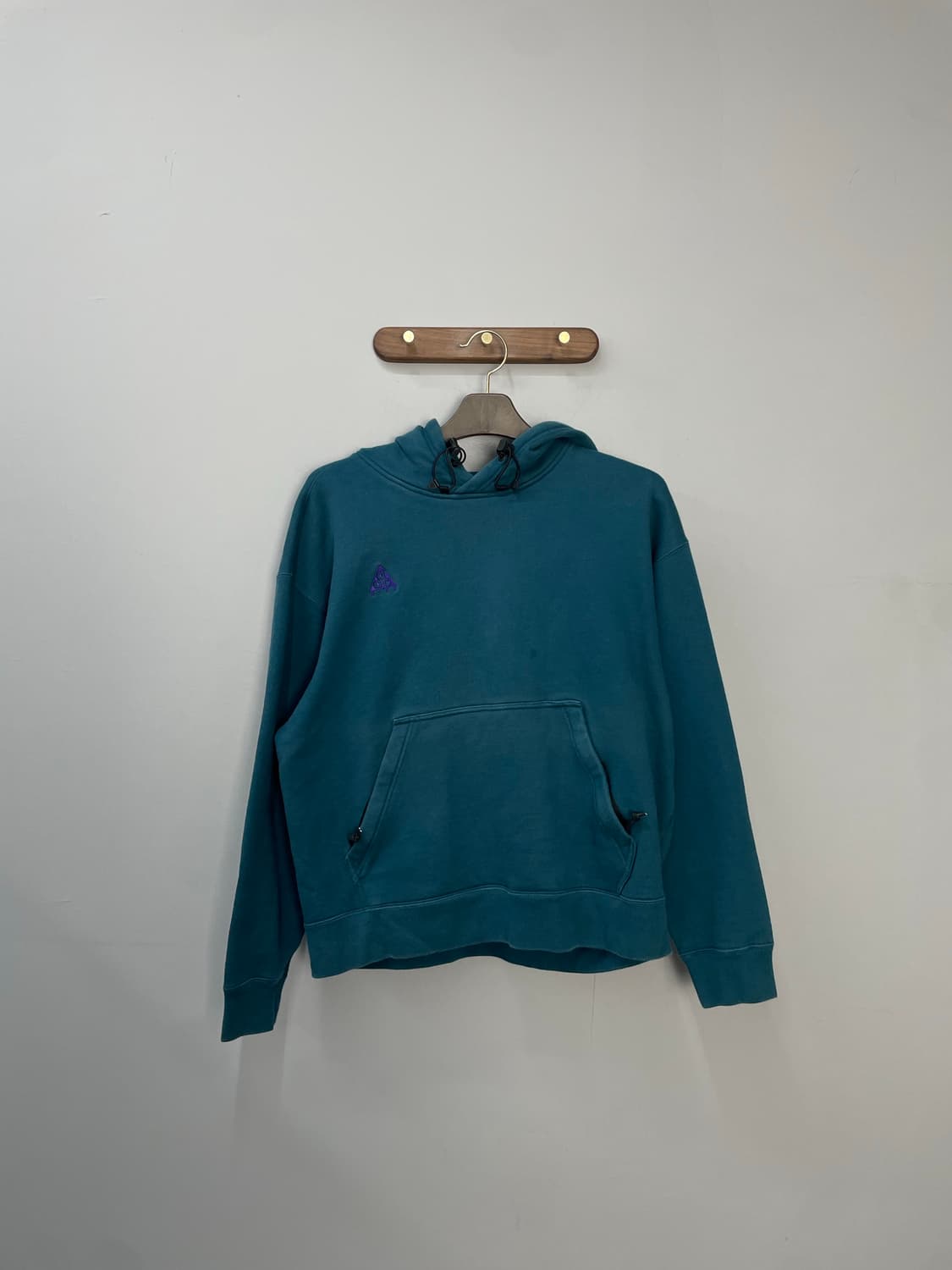 나이키ACG 청록색 풀오버 미드나잇 후드티 H1200 상품이미지2