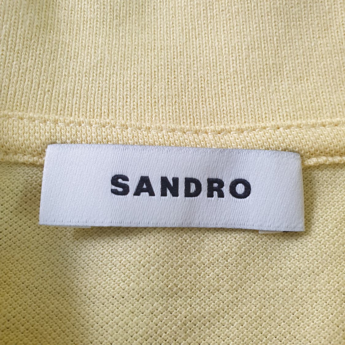 [무료배송] SANDRO 반팔 카라티 상품이미지2