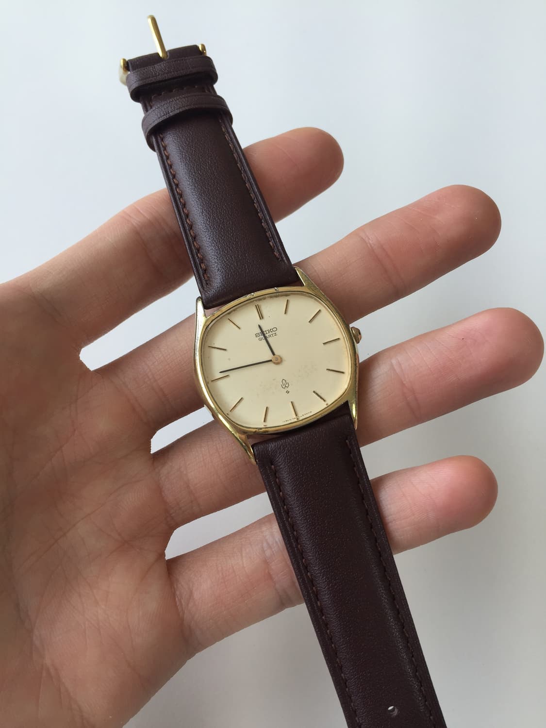 80s seiko chariot octagon gold quartz 상품이미지6