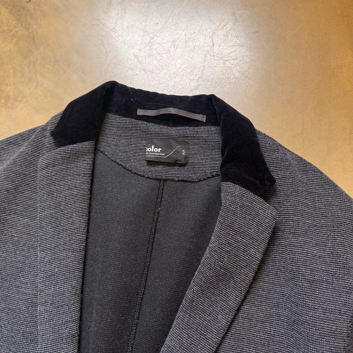 16시즌 KOLOR 블레이저 made in japan 상품이미지5