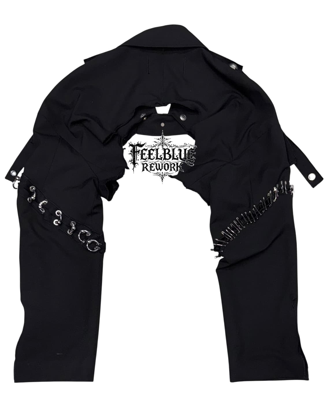 FEELBLUE REWORK NOIR HALO Layered Jacket 상품이미지8