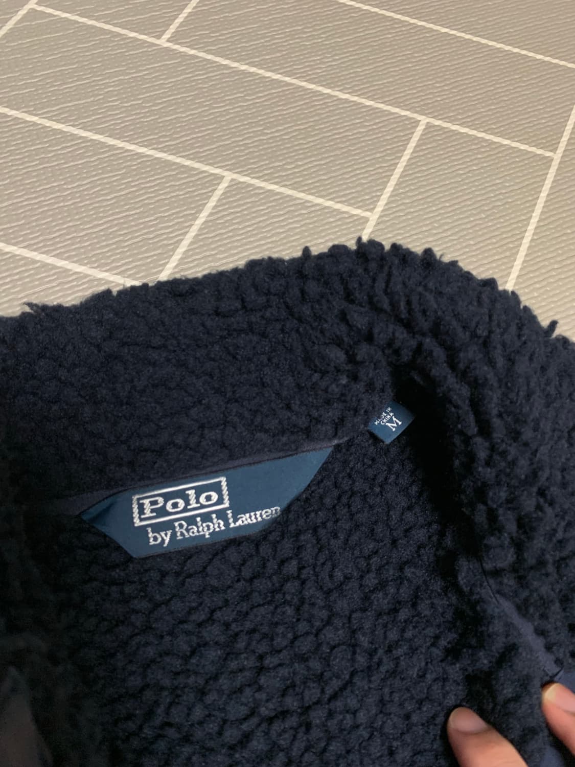 폴로 플리그 쉐르파 양털 자켓 상품이미지7