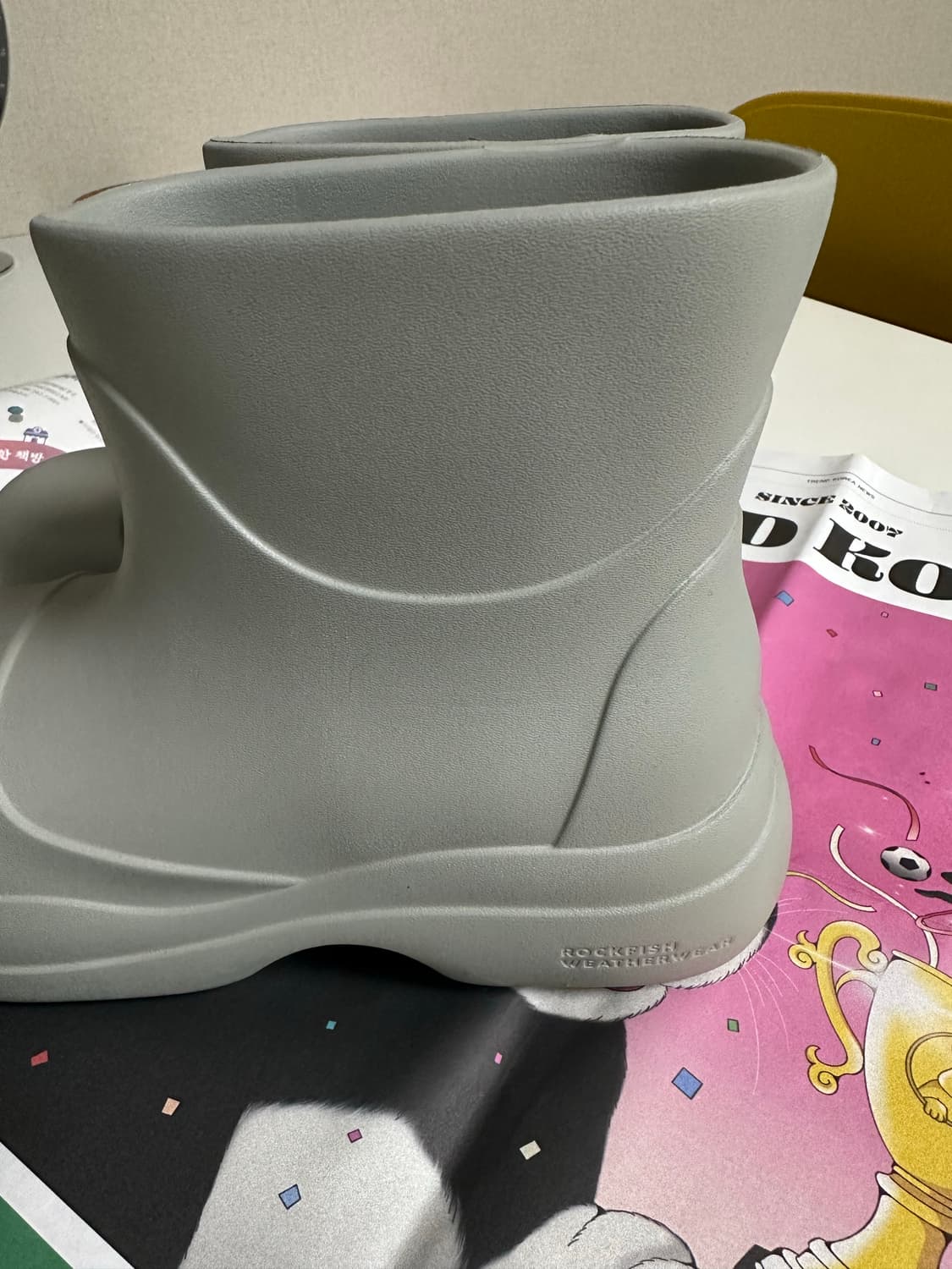 락피쉬 헤이든 세이지 레인부츠 장화 230 상품이미지4