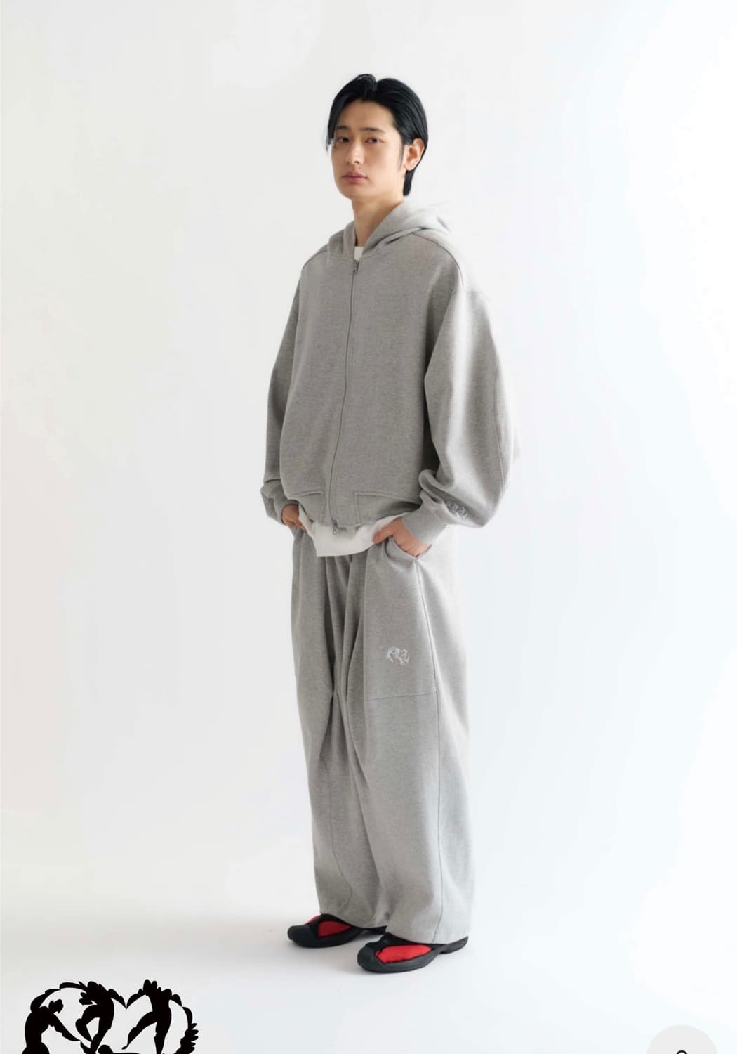 화합 HWAHOP 스웻 셋업 - 그레이 상품이미지5